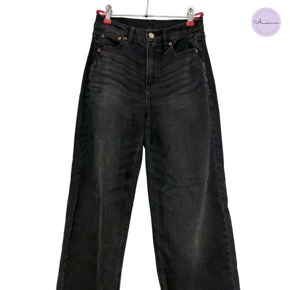 American Eagle Curvy Super High-Rise Baggy Straight - Picture 1 of 3